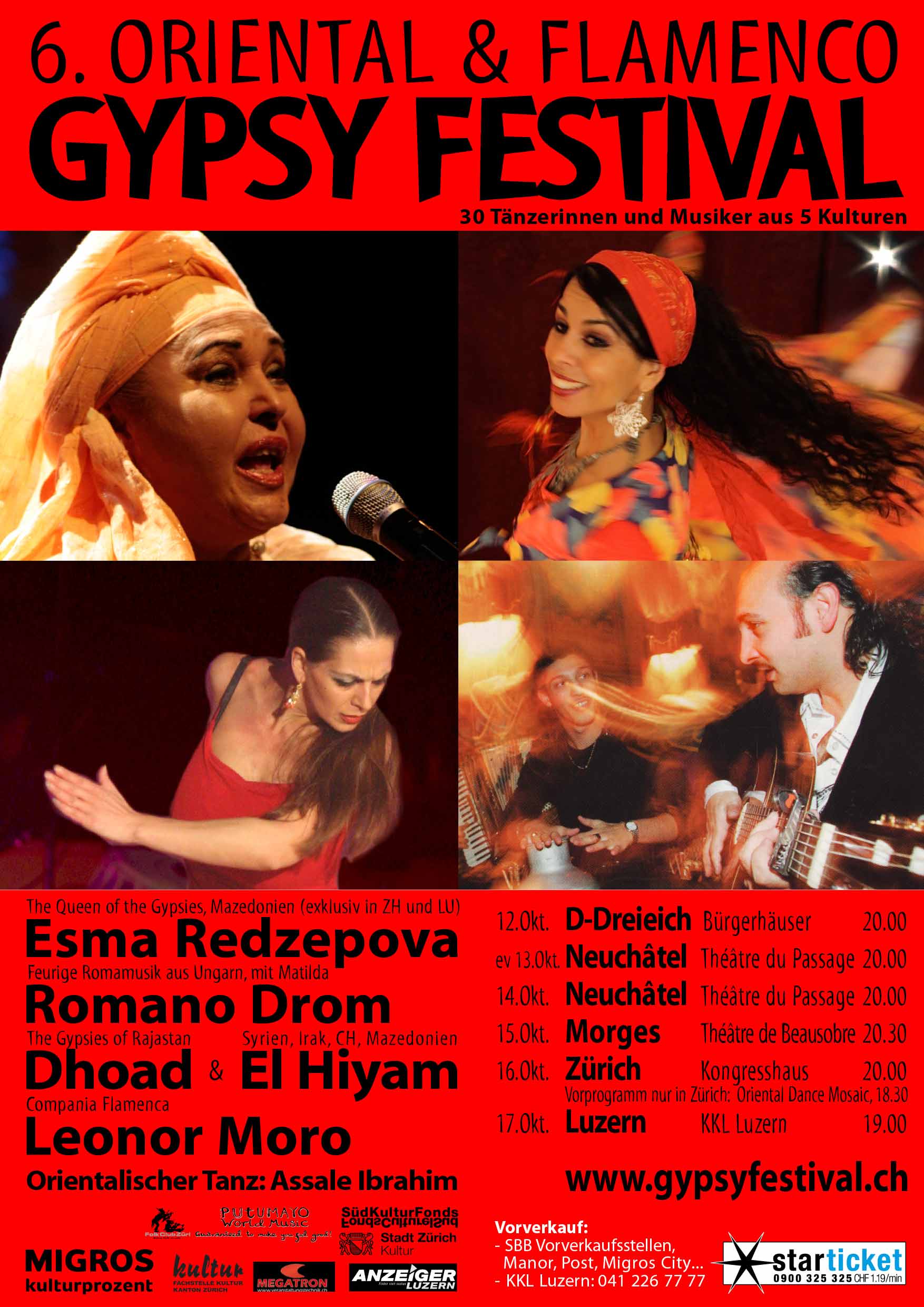 Gypsyfestival 2010 Flyer