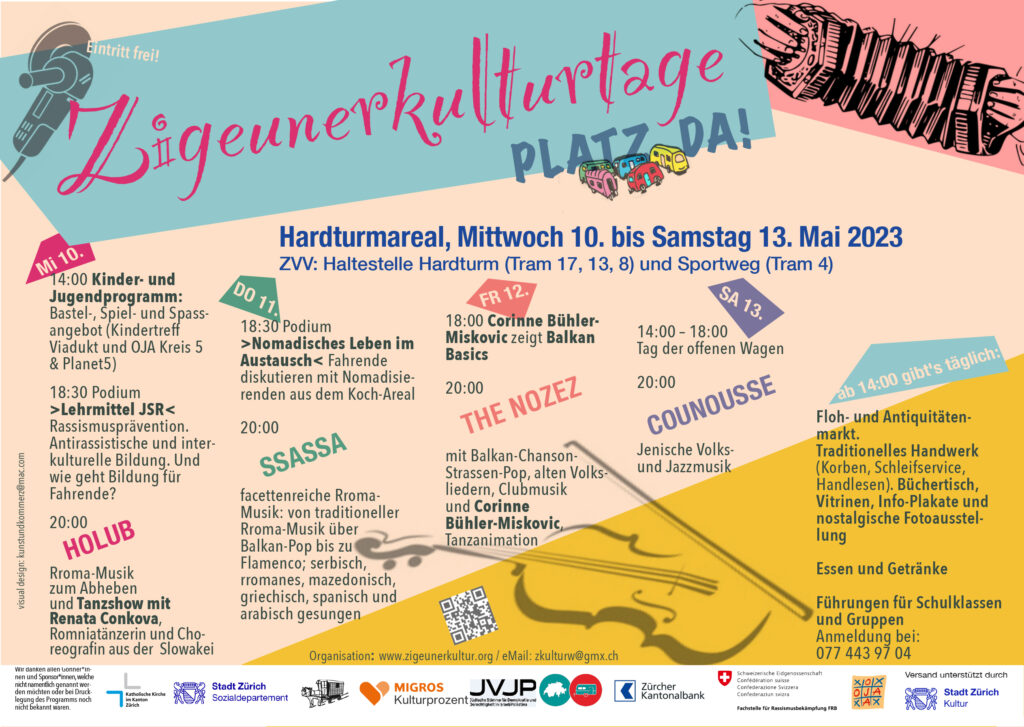Zigeunerkulturtage 2023 in Zürich